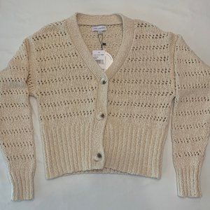 Lost & Wander Cream Knit Cardigan | Size M | NWT